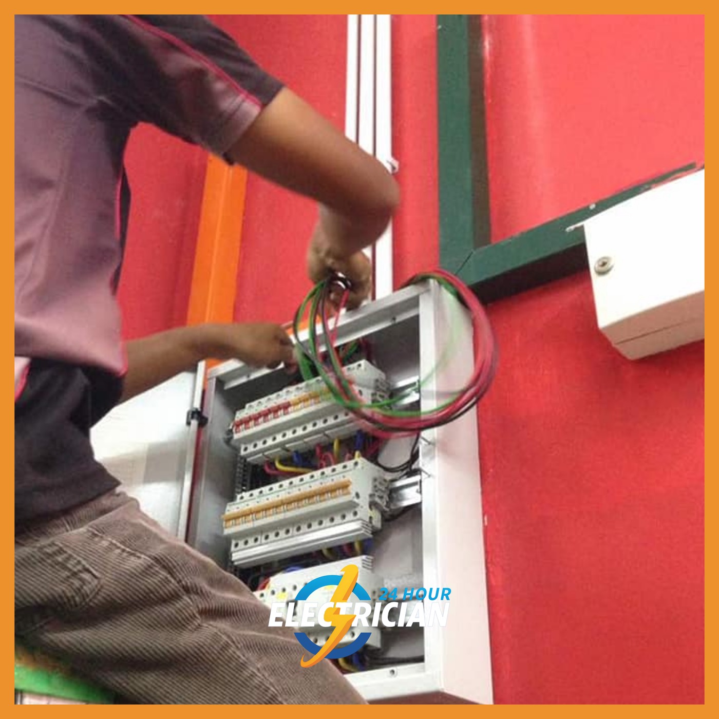 Electrician site visit 3